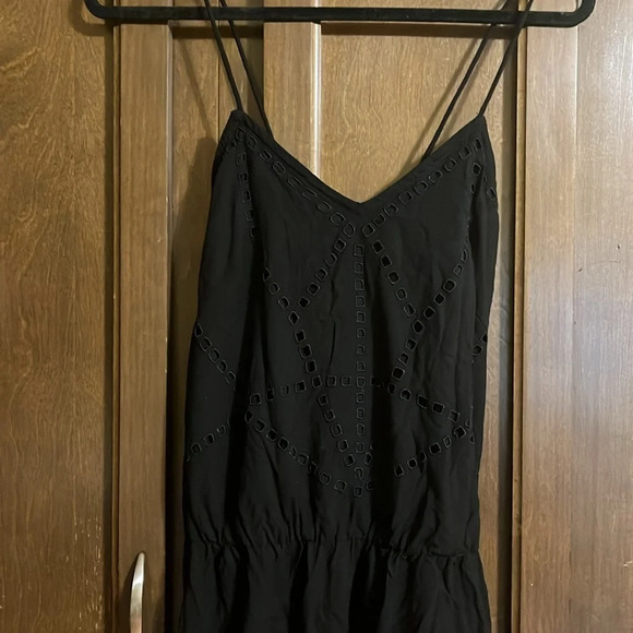 Uma & Leopold Black Eyelet Sundress - Picture 5 of 6
